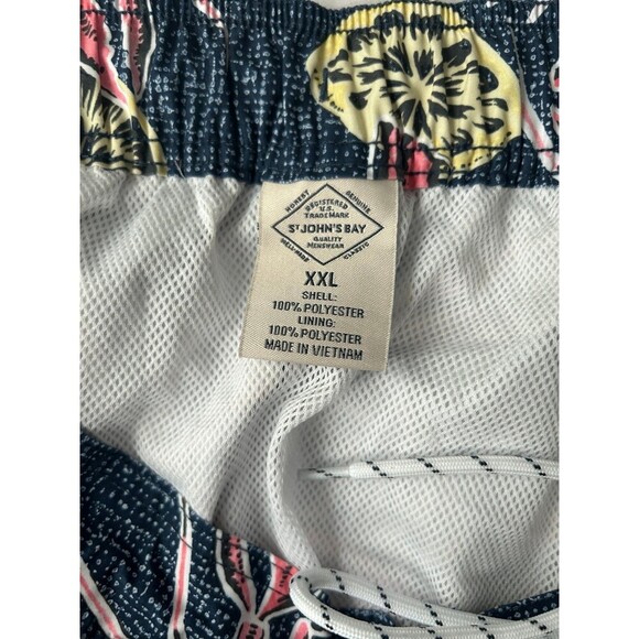 St John's Bay Men's Swim Trunks Shorts XXL - Picture 3 of 7